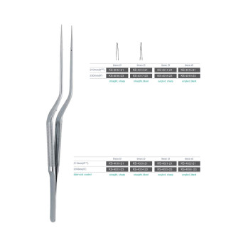 MICRO-FORCEPS WITH ROUND HANDLE