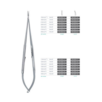 MICRO NEEDLE HOLDERS WITH ROUND HANDLE